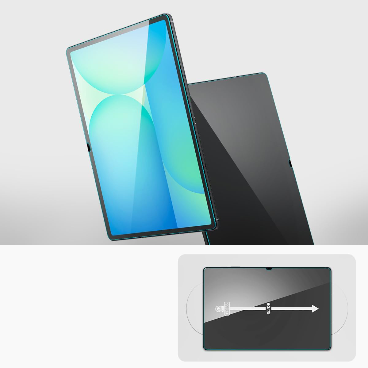 Szkło do etui Spigen Glas.tR Slim 1-Pack do Galaxy Tab S10 FE+